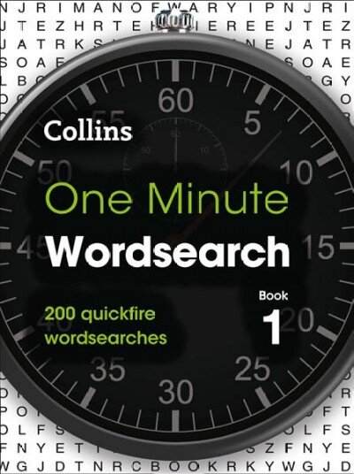 One Minute Wordsearch Book 1: 200 Quickfire Wordsearches kaina ir informacija | Knygos apie sveiką gyvenseną ir mitybą | pigu.lt