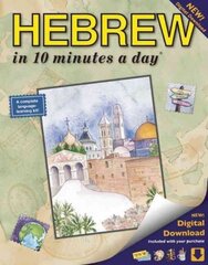 Hebrew in 10 minutes a day R kaina ir informacija | Užsienio kalbos mokomoji medžiaga | pigu.lt