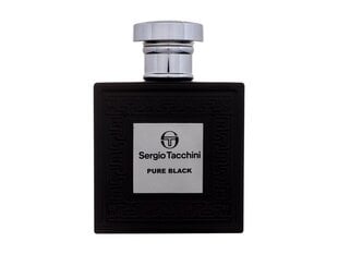 Туалетная вода Sergio Tacchini Pure Black EDT для мужчин 100 мл цена и информация | Мужские духи | pigu.lt