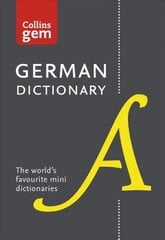 German Gem Dictionary: The World's Favourite Mini Dictionaries 12th Revised edition, Collins German Dictionary: 40,000 Words and Phrases in a Mini Format kaina ir informacija | Užsienio kalbos mokomoji medžiaga | pigu.lt