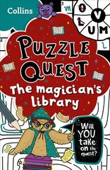 Magician's Library: Solve More Than 100 Puzzles in This Adventure Story for Kids Aged 7plus kaina ir informacija | Knygos paaugliams ir jaunimui | pigu.lt