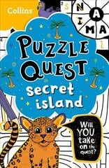 Secret Island: Solve More Than 100 Puzzles in This Adventure Story for Kids Aged 7plus цена и информация | Книги для подростков  | pigu.lt