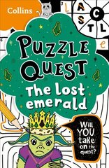 Lost Emerald: Solve More Than 100 Puzzles in This Adventure Story for Kids Aged 7plus цена и информация | Книги для подростков и молодежи | pigu.lt