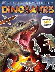 Sticker Encyclopedia Dinosaurs: Includes more than 600 Stickers цена и информация | Книги для самых маленьких | pigu.lt