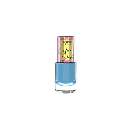 Nagų lakas Ingrid Color Shot Nail, 03 Baby Blue, 7 ml kaina ir informacija | Nagų lakai, stiprintojai | pigu.lt