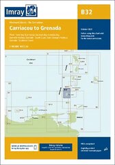 Imray Chart B32: Carriacou to Grenada 2022 New edition kaina ir informacija | Enciklopedijos ir žinynai | pigu.lt
