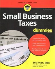 Small Business Taxes For Dummies, 3rd Edition 3rd Edition цена и информация | Книги по экономике | pigu.lt