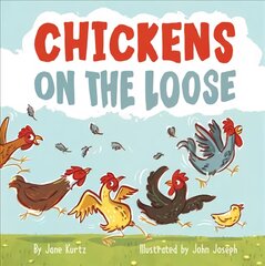 Chickens on the Loose цена и информация | Книги для самых маленьких | pigu.lt