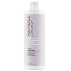 Шампунь для поврежденных волос Paul Mitchell Clean Beauty Repair, 1000 мл цена и информация | Шампуни | pigu.lt