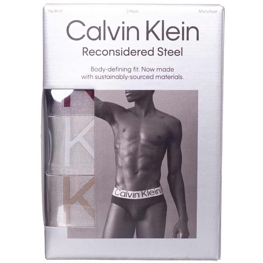 Trumpikės vyrams Calvin Klein Underwear 52604, 3 vnt. kaina ir informacija | Trumpikės | pigu.lt