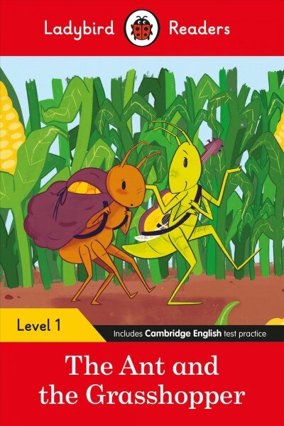 Ladybird Readers Level 1 - The Ant and the Grasshopper (ELT Graded Reader) цена и информация | Knygos mažiesiems | pigu.lt