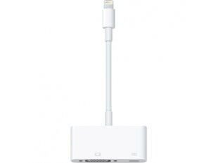 Apple Lightning to VGA Adapter - MD825ZM/A kaina ir informacija | Adapteriai, USB šakotuvai | pigu.lt