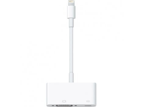 Apple Lightning to VGA Adapter - MD825ZM/A цена и информация | Adapteriai, USB šakotuvai | pigu.lt