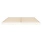 vidaXL Lovos rėmas, baltas, 160x200 cm, pušies medienos masyvas kaina ir informacija | Lovos | pigu.lt