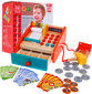Medinis kasos aparatas su priedais phoohi kaina ir informacija | Lavinamieji žaislai | pigu.lt