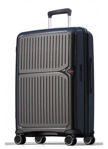 Vidutinis lagaminas 66 cm Jump TXC2, juodas kaina ir informacija | Lagaminai, kelioniniai krepšiai | pigu.lt