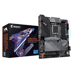 Gigabyte B760 AORUS MASTER DDR4 (rev. 1.0), ATX, LGA1700, DDR4, WiFi kaina ir informacija | Pagrindinės plokštės | pigu.lt