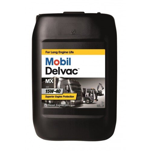 Mobil Delvac MX 15W-40 variklio alyva, 20L kaina ir informacija | Variklinės alyvos | pigu.lt