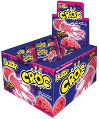 Krantomoji guma Buzzy Croc Mix Raspberry, 40vnt kaina ir informacija | Saldumynai | pigu.lt