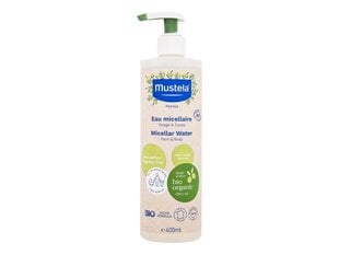 Мицеллярная вода для младенцев Mustela, 400 мл цена и информация | Косметика для мам и детей | pigu.lt