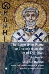 The letter from Rome to corinth from the era of domitian kaina ir informacija | Dvasinės knygos | pigu.lt