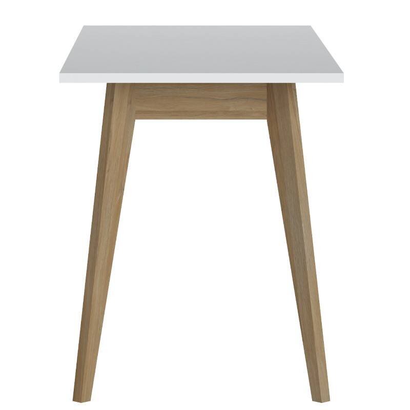 Rašomasis stalas Plissee, 150x65x76cm, baltas kaina ir informacija | Kompiuteriniai, rašomieji stalai | pigu.lt