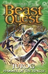 Beast Quest: Jurog, Hammer of the Jungle: Series 22 Book 3 Illustrated edition kaina ir informacija | Knygos paaugliams ir jaunimui | pigu.lt