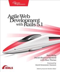 Agile Web Development with Rails 5.1 цена и информация | Книги по экономике | pigu.lt