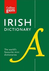 Irish Gem Dictionary: The World's Favourite Mini Dictionaries 5th Revised edition kaina ir informacija | Užsienio kalbos mokomoji medžiaga | pigu.lt