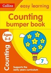 Counting Bumper Book Ages 3-5: Ideal for Home Learning kaina ir informacija | Knygos paaugliams ir jaunimui | pigu.lt