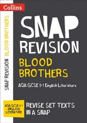 Blood Brothers: AQA GCSE 9-1 Grade English Literature Text Guide: Ideal for Home Learning, 2022 and 2023 Exams edition цена и информация | Книги для подростков и молодежи | pigu.lt