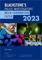 Blackstone's Police Investigators Mock Exam 2023 цена и информация | Книги по экономике | pigu.lt