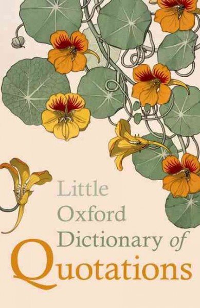 Little Oxford Dictionary of Quotations 5th Revised edition цена и информация | Enciklopedijos ir žinynai | pigu.lt