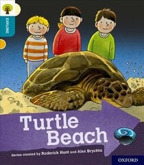 Oxford Reading Tree Explore with Biff, Chip and Kipper: Oxford Level 9: Turtle Beach kaina ir informacija | Knygos paaugliams ir jaunimui | pigu.lt