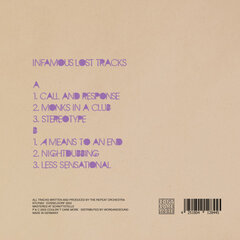 Repeat Orchestra - Infamous Lost Tracks, LP, vinilo plokštė, 12" vinyl record kaina ir informacija | Vinilinės plokštelės, CD, DVD | pigu.lt