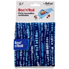 Roll'eat boc'n'roll sumuštinių dėžutė, 11 x 15 cm kaina ir informacija | Maisto saugojimo  indai | pigu.lt