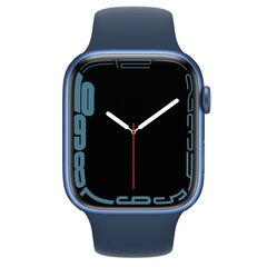 Apple Watch Series 7 45mm Blue Aluminum (Atnaujinta A) kaina ir informacija | Išmanieji laikrodžiai (smartwatch) | pigu.lt
