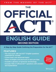 Official ACT English Guide 2nd Edition цена и информация | Развивающие книги | pigu.lt