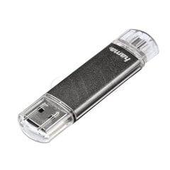 Hama Laeta Twin 64GB USB 2.0 kaina ir informacija | USB laikmenos | pigu.lt