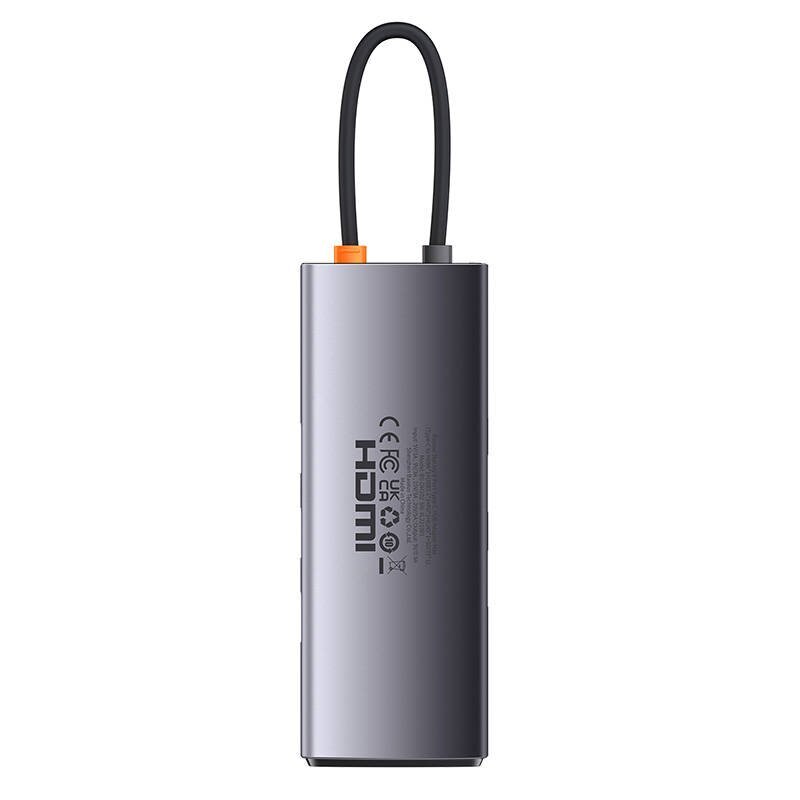 8in1 Baseus StarJoy Series, USB-C to 3x USB 3.1 + HDMI + USB-C PD + RJ45 + microSD|SD kaina ir informacija | Adapteriai, USB šakotuvai | pigu.lt
