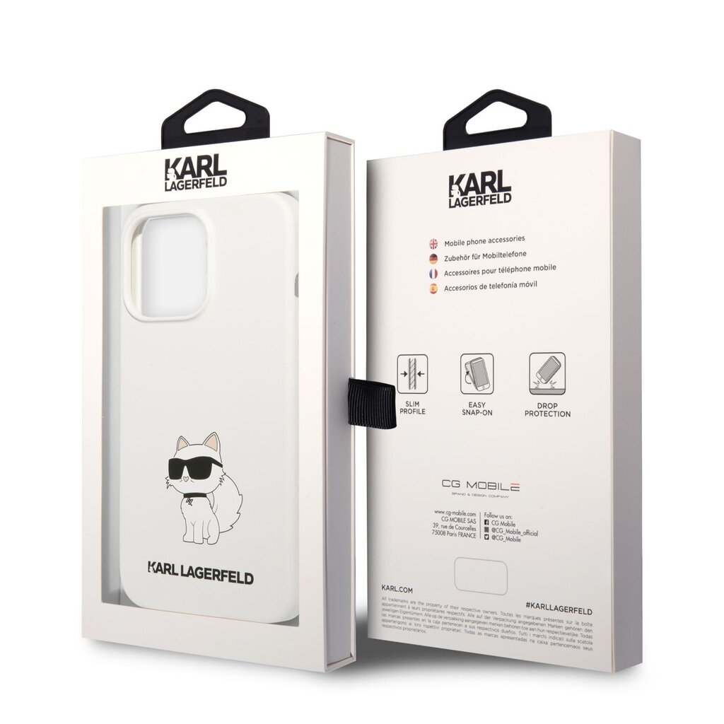 Karl Lagerfeld iPhone 13 Pro Max kaina ir informacija | Telefono dėklai | pigu.lt