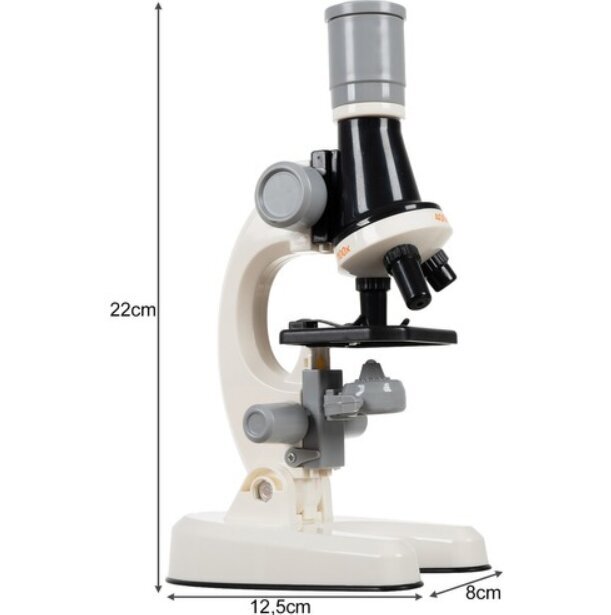 Žaislinis mikroskopas vaikams 1200x kaina ir informacija | Lavinamieji žaislai | pigu.lt