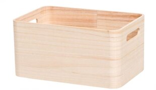 4Living деревянная шкатулка 30x20x15 см цена и информация | Тумба с ящиками Versa | pigu.lt