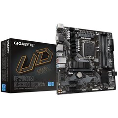 Материнская плата Gigabyte B760M DS3H DDR4 (rev. 1.0), Micro ATX, LGA1700, DDR4 цена и информация | Материнские платы	 | pigu.lt