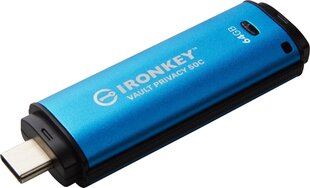 Kingston IronKey 64GB цена и информация | USB накопители | pigu.lt