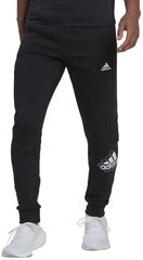 Мужские брюки Adidas M Fl Gfx Pant Black HN9063 HN9063/L цена и информация | Мужская спортивная одежда | pigu.lt