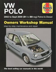 VW Polo Petrol & Diesel (02 - Sep 09) 51 To 59 2nd Revised edition kaina ir informacija | Knygos paaugliams ir jaunimui | pigu.lt