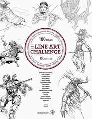 Line Art Challenge: 100 Sketches for 100 Days цена и информация | Книги об искусстве | pigu.lt