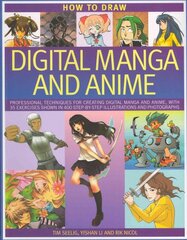 How to Draw Digital Manga and Anime kaina ir informacija | Knygos apie sveiką gyvenseną ir mitybą | pigu.lt