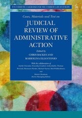 Cases, Materials and Text on Judicial Review of Administrative Action цена и информация | Книги по экономике | pigu.lt